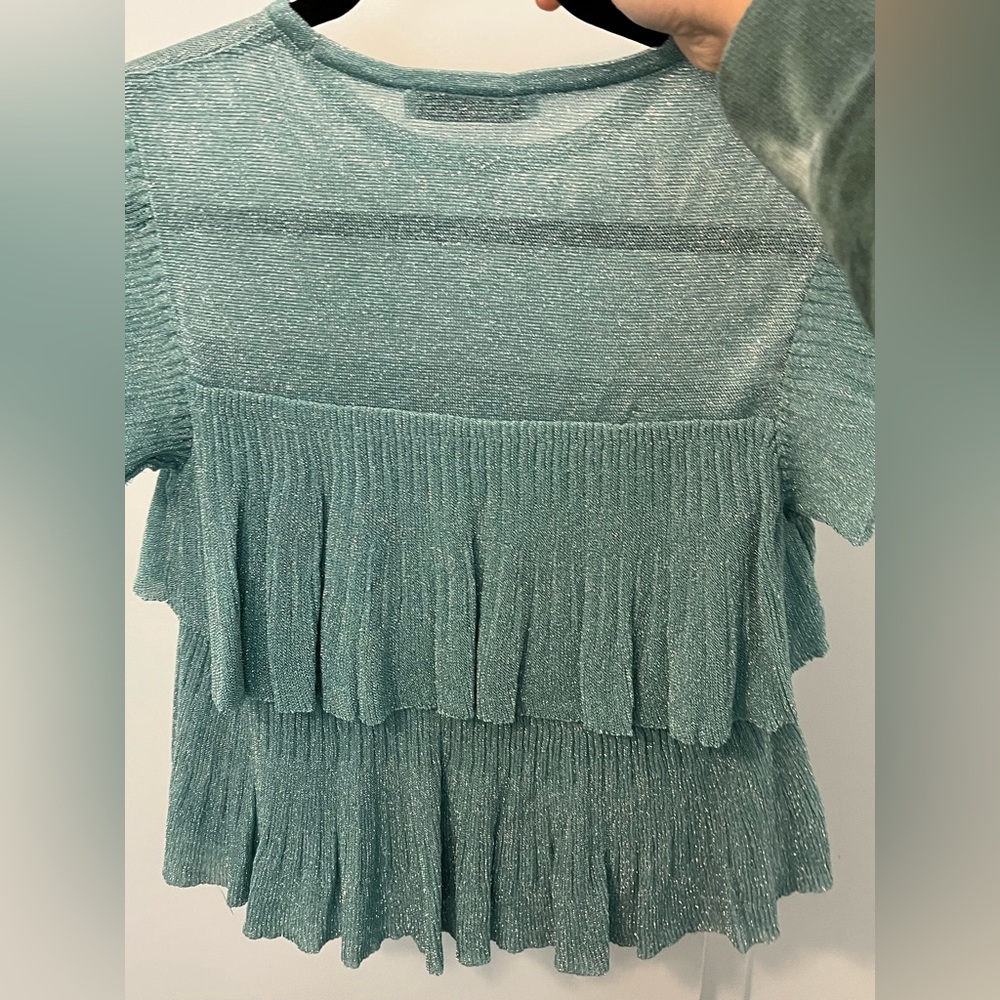 Zara sparkly shirt